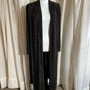 Vintage Virginie from Paris and made in France, micro pleated coat/dress